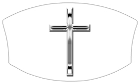 DNSWILL 510 SL WT Silver Single Cross White